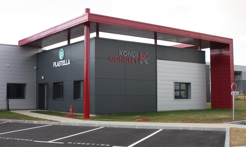 Photo d'un bâtiment qui a eu des travaux de transition énergétique